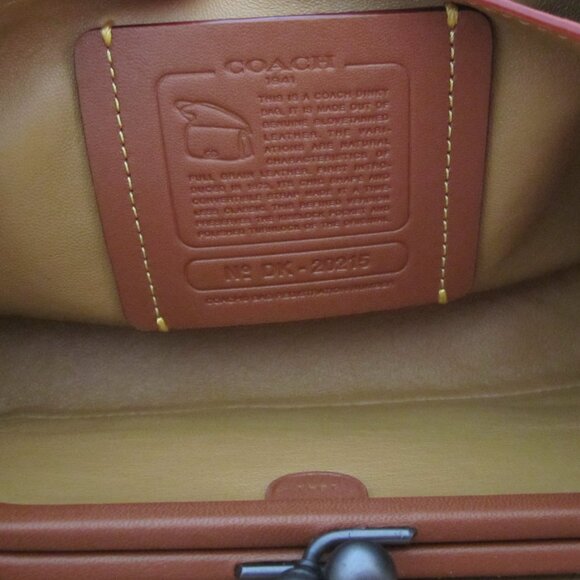 COACH 1941 Varsity Patchwork DINKY crossbody clutch LIMITED edition NWT 54531 LE - Picture 11 of 16